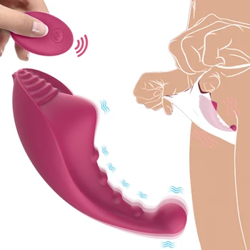 Nešiojamų Panty Vibratorius Klitorio Stimuliatorius Nematomas Vibruojantis Kiaušinis Sekso Žaislai Moteris Belaidžio Nuotolinio valdymo Nešiojami Vibratorius 10 Režimas