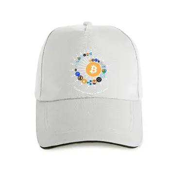 naujoji bžūp skrybėlę Cryptocurrency Bitcoin Ethereum Litecoin Vyrų Beisbolo kepuraitę