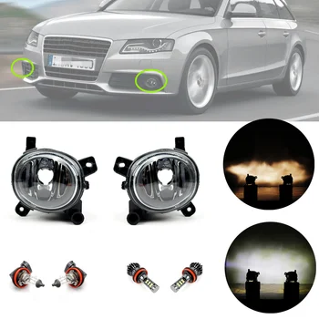 LED / Halogeniniai Priekiniai Bamperis Rūko žibintai Lempa lempos Ir Vielos Automobilių Žibintai Audi A4 Avant Sedanas 2008 m. 2009 m. 2010 m. 2011 m. 2012