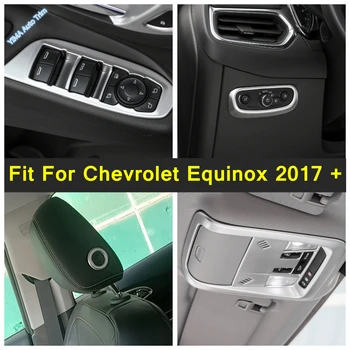 Matinis Interjero Tinka Chevrolet Equinox 2017 - 2022 Galva Poilsio Jungiklio Mygtuką Ir Stogas, Lempa / Oro Būklė Ventiliacijos Dangčio Apdaila