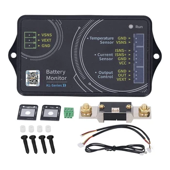 Įtampa Srovės Coulometer Bluetooth 0‑120V RV Priedai KL140F Elektros energijos Aptikimo