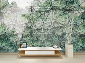 tapetai stereoskopinis 3d freskos Sielovados fono sienos popierius, dekoratyvinis dažymas